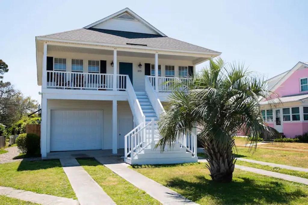 Beach Bum Bungalow Carolina Beach Eksteriør bilde